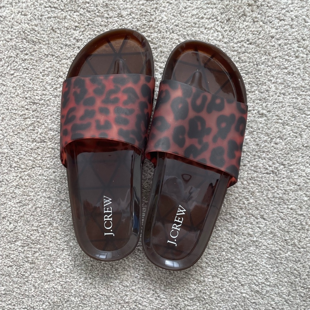 J Crew Tortoise Slides